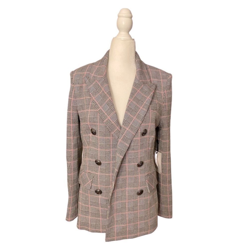 NWT LINI plaid blazer- Size 6